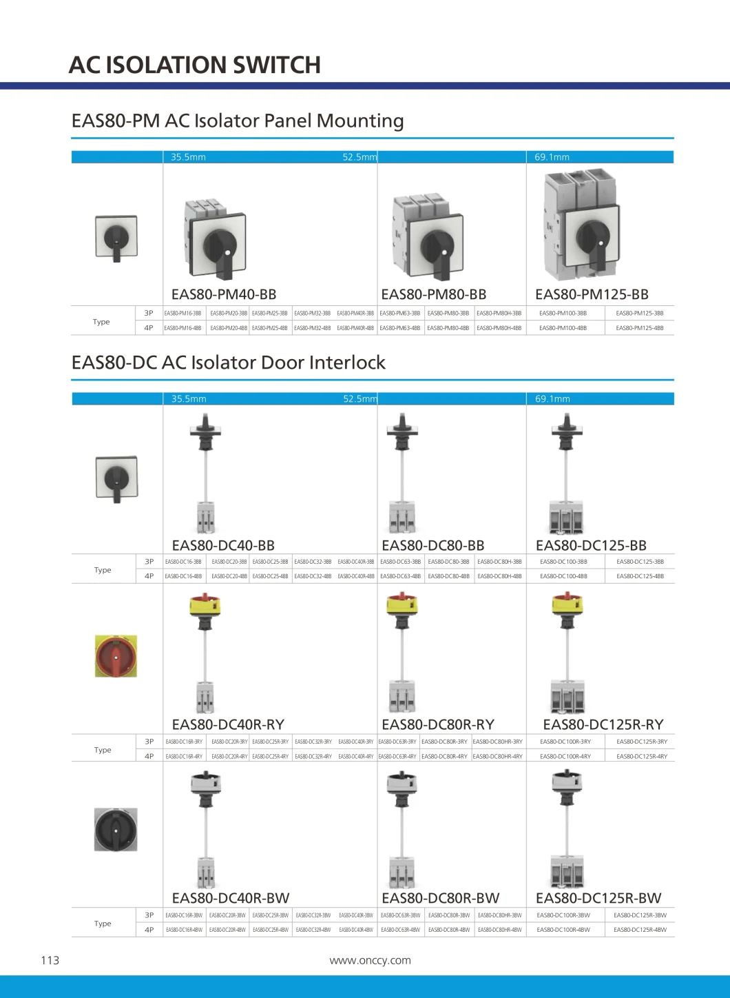 Outdoor High-Voltage No Polarity Rotary Switching AC Isolator Switch