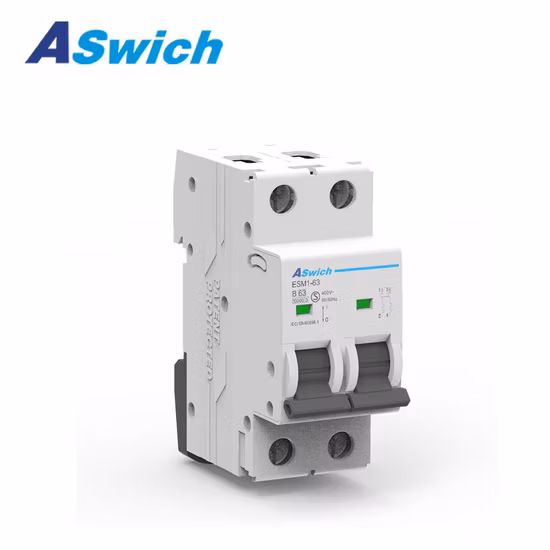 Aswich Esm1-63 Mini Circuit Breaker 3p 63A AC240~415V MCB
