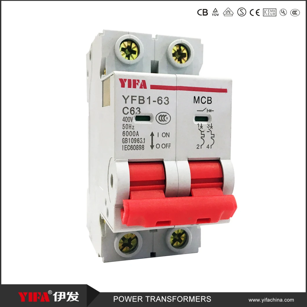 Ce Certificate Miniature Circuit Breaker DC MCB