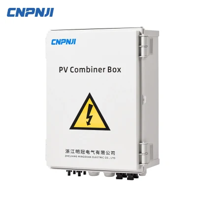 Nouveau boîtier de combinaison PV personnalisé IP65 2 4 6 8 12 24 en 1 sortie 1-24 cordes boîtier de combinaison cc pour panneau solaire 1000 V