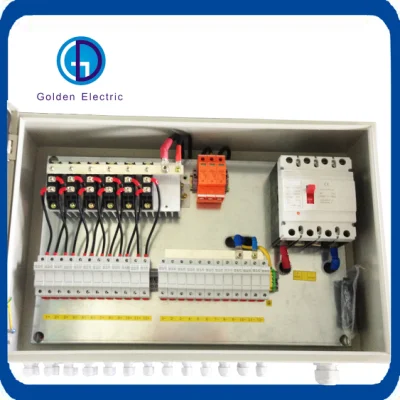 IP67 Solar PV Combiner Box PV Array Box 4 groupes 8 groupes 12 groupes d'entrée et 1 sortie