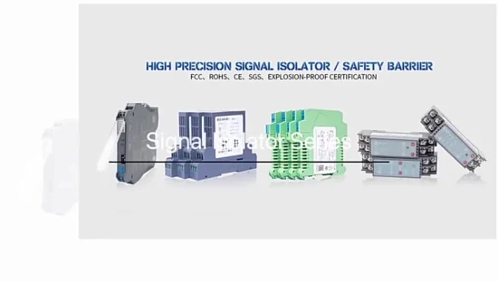 Convertisseur 0-10V 4-20mA DC Isolateur de Signal de Barrière de Sécurité Intrinsèque