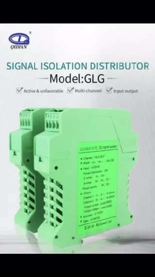 Isolateur de signal de sortie analogique 4-20mA 0-10V 0-5V avec précision de 0,1%