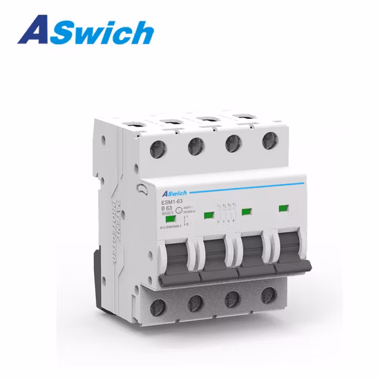 Aswich Esm1-63 Mini Disjoncteur 3p 63A AC240~415V MCB